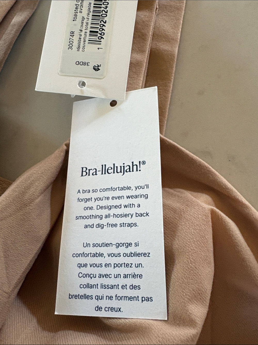 SPANX Nude Smooth Underwire Bra-llelujah 38DD - Picture 6 of 8